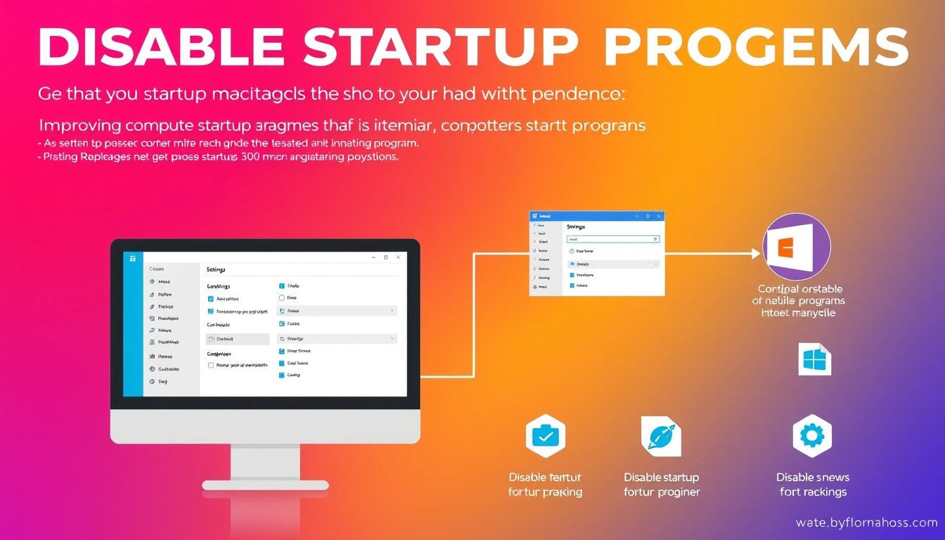 Streamline Your Boot: A Step-by-Step Guide to Disable Startup Programs for Faster Performance