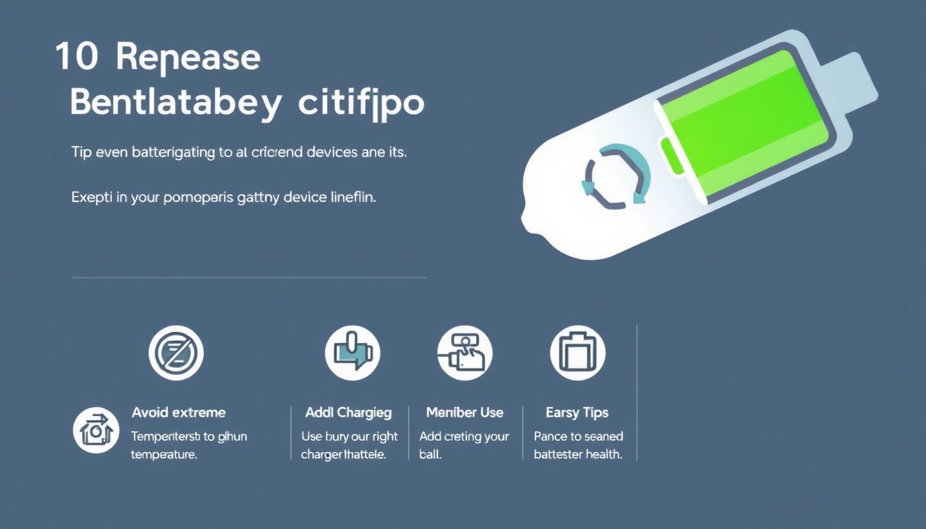 10 Expert Tips to Optimize Battery Charging and Extend Your Device's Lifespan