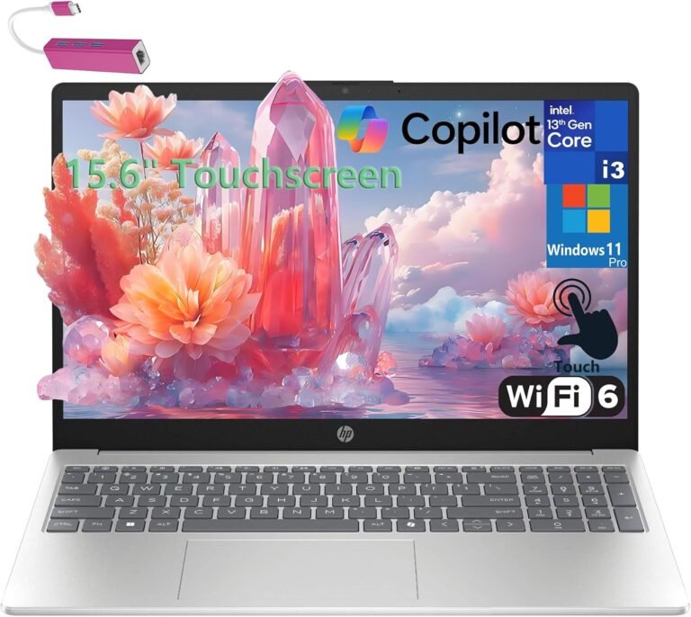 Unleash Productivity: The HP Touchscreen Laptop Perfect for Students & Professionals!
