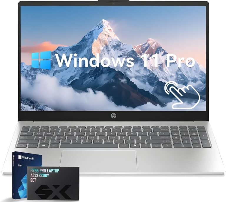 Unleash Your Productivity: HP 15.6" Touchscreen Laptop Review