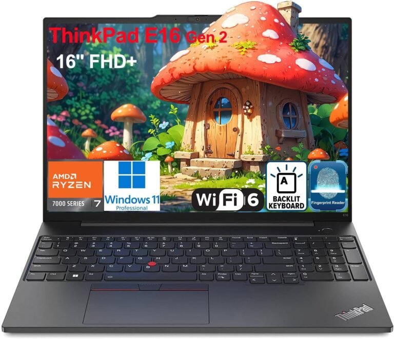 Unleashing Power: Lenovo ThinkPad E16 G2 Review - The Ultimate Business Laptop