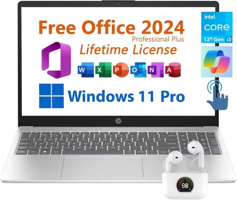 Unlock Productivity: Review of the HP 15.6" Business Laptop with Free Microsoft Office 2024