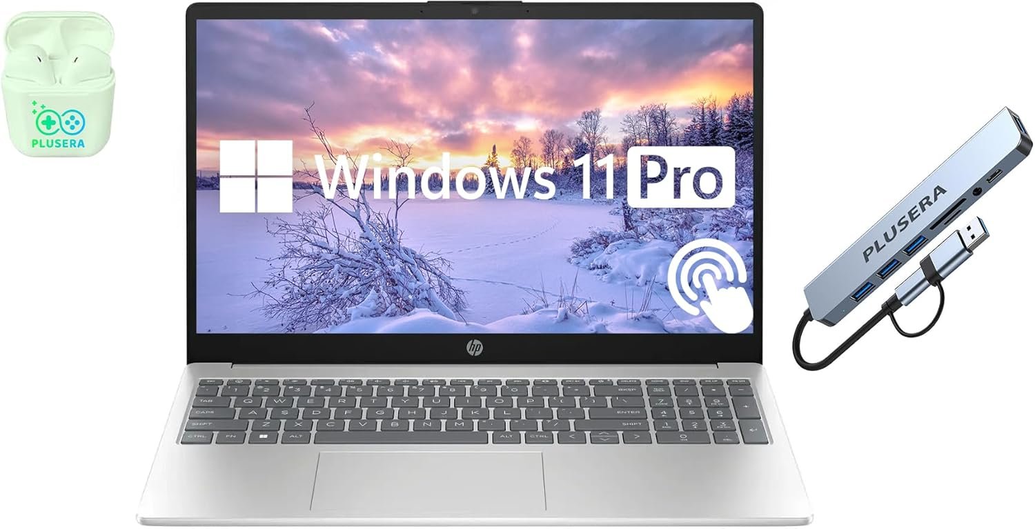 Unleash Productivity: HP 15.6" Touchscreen Business Laptop Review