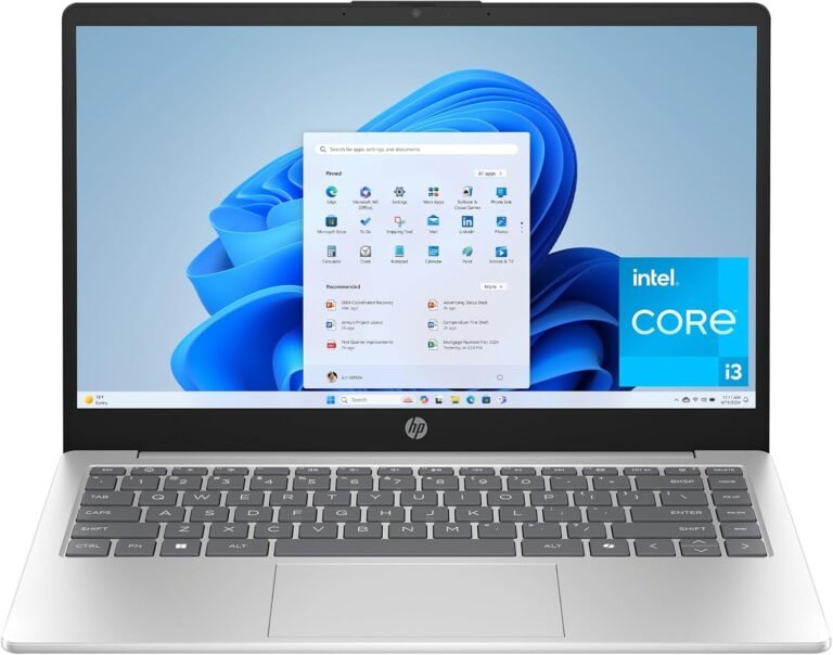 HP 14-inch Laptop Review: Compact Power with Intel Core i3 Performance