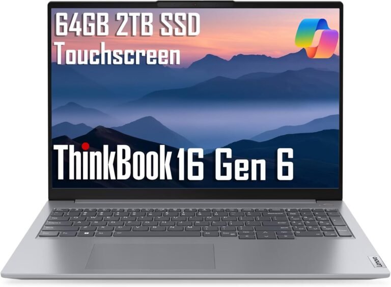 Unleash Productivity: Lenovo ThinkBook 16 Gen 6 Laptop Reviewed!