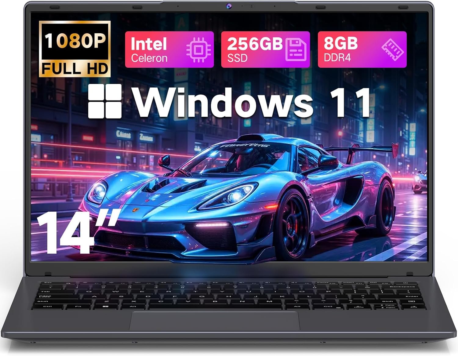 DERE 14 Inch Laptop Review: The Perfect Lightweight Companion for Students and On-the-Go Professionals!