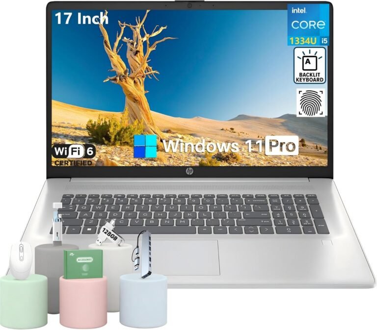 HP 17 inch Laptop: Power Meets Performance for Business & Students