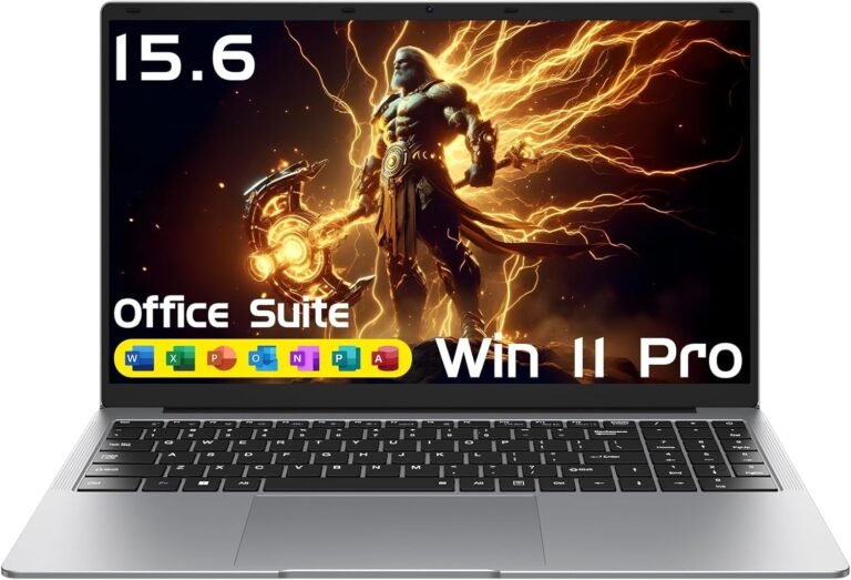 Power Up Your Productivity: Review of the 15.6" Win11 Pro Laptop!