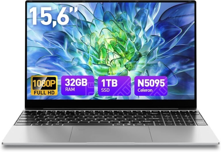 Power-Packed Productivity: A Review of the 15.6" Win 11 Laptop with 32GB RAM & 1TB SSD