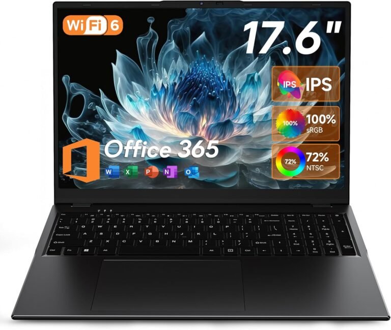 Transform Your Productivity: The 17.6 Inch Windows 11 Laptop Review