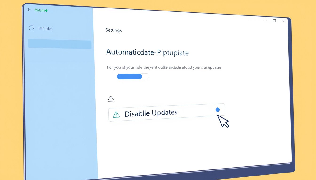 Master Your Device: How to Temporarily Disable Automatic Updates with Ease
