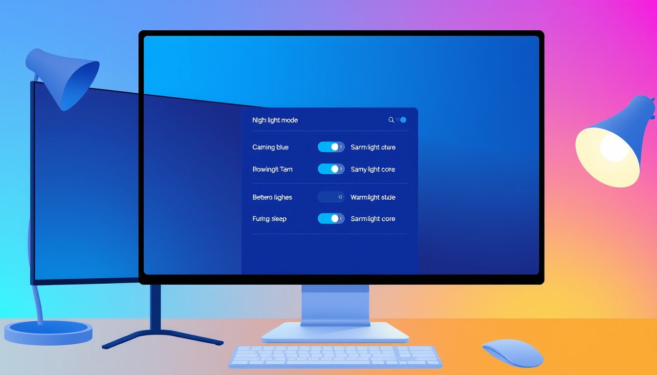 Transform Your Screen: A Comprehensive Guide to Enabling Night Light Mode for Eye Comfort and Better Sleep!