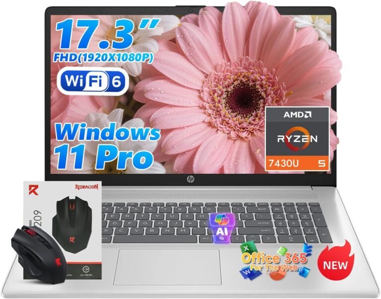 Unleash Power and Productivity: The HP 17" Laptop with Ryzen 5 and 20GB RAM Review!