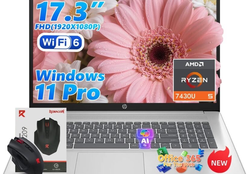 Unleash Power and Productivity: The HP 17" Laptop with Ryzen 5 and 20GB RAM Review!