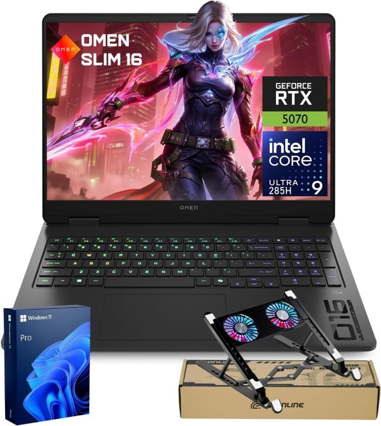 Unleashing Power: HP OMEN 16 Slim RTX 5070 Gaming Laptop Review