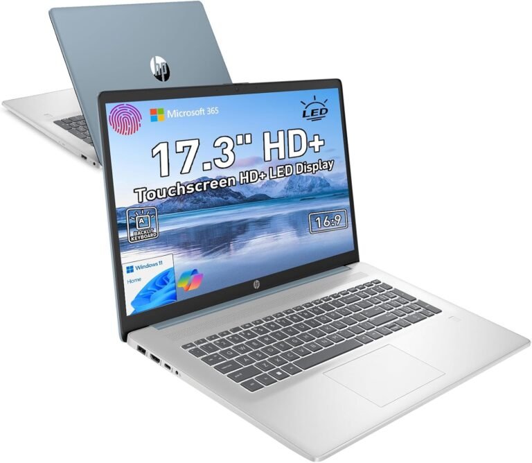 Empower Your Productivity: HP 17.3” Touchscreen Laptop Review