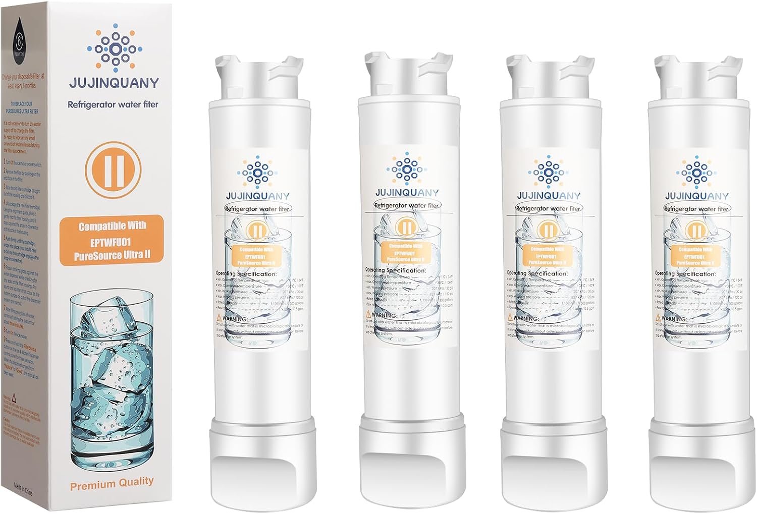 Essential 4-Pack Water Filter Replacement: EPTWFU01 Review & Recommendations