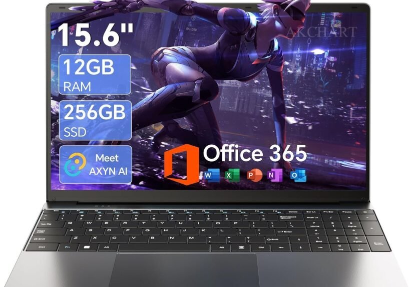 Unleash Your Productivity: The 15.6'' AI Laptop with Office 365 Review
