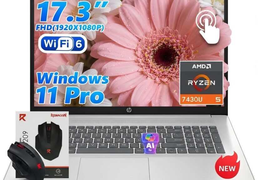 Unleashing Power: HP 17" Touchscreen Laptop Review – Ryzen 5, 32GB RAM, & 1TB SSD!