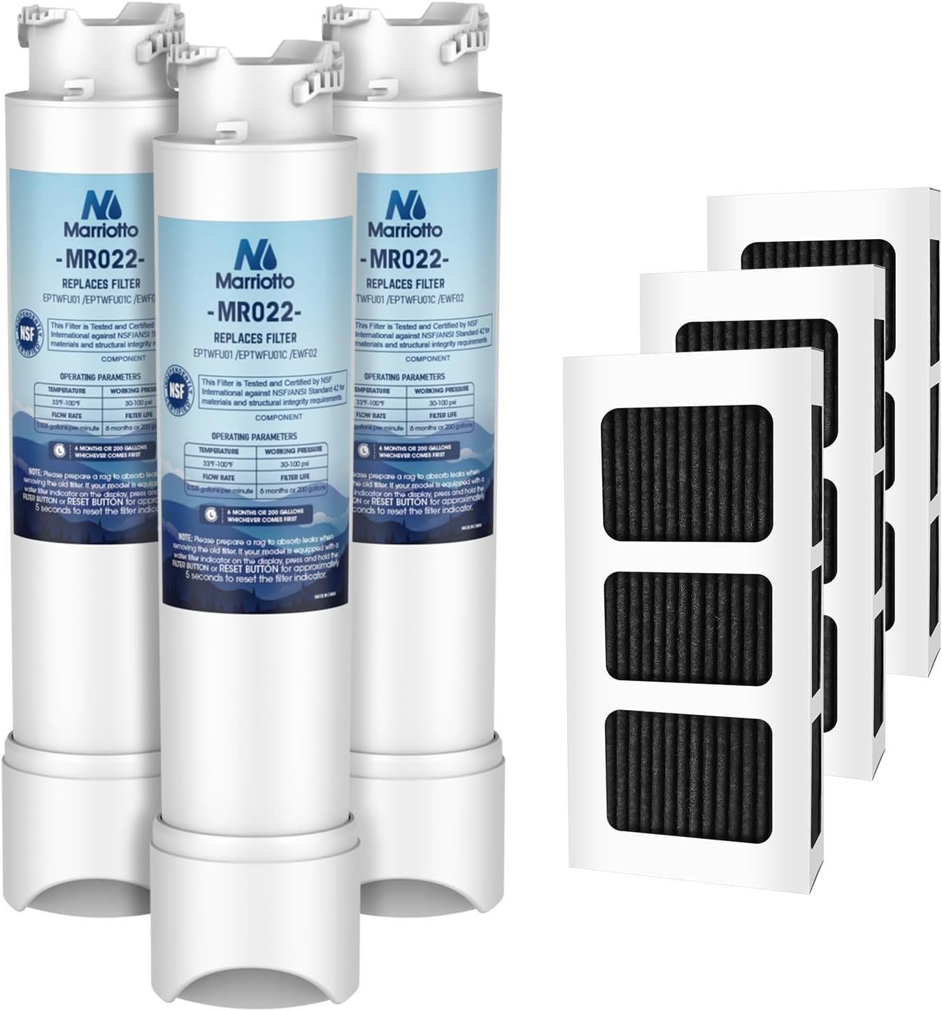 Unlock Pure Refreshment: MARRIOTTO MR022 Water Filter Review for Frigidaire Refrigerators
