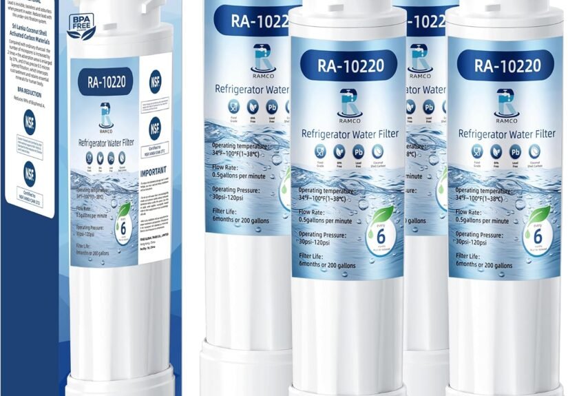 Essential Water Filter Replacements: Top 4 Pack for Frigidaire & LG Models
