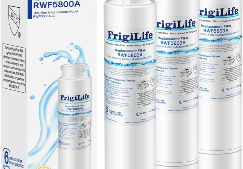 Revitalize Your Water: RWF5800A Refrigerator Filter Review & Recommendation