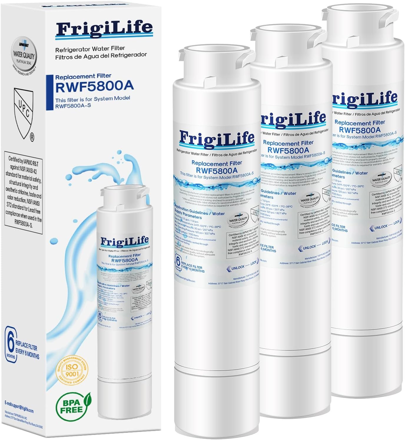 Revitalize Your Water: RWF5800A Refrigerator Filter Review & Recommendation