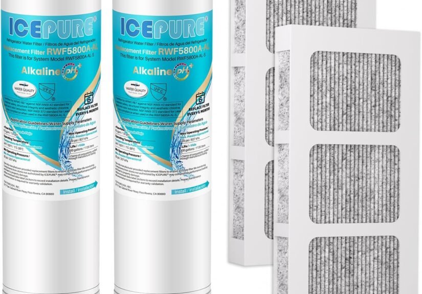 Transform Your Water: Review of ICEPURE Alkaline RWF5800A-AL Filter Combo