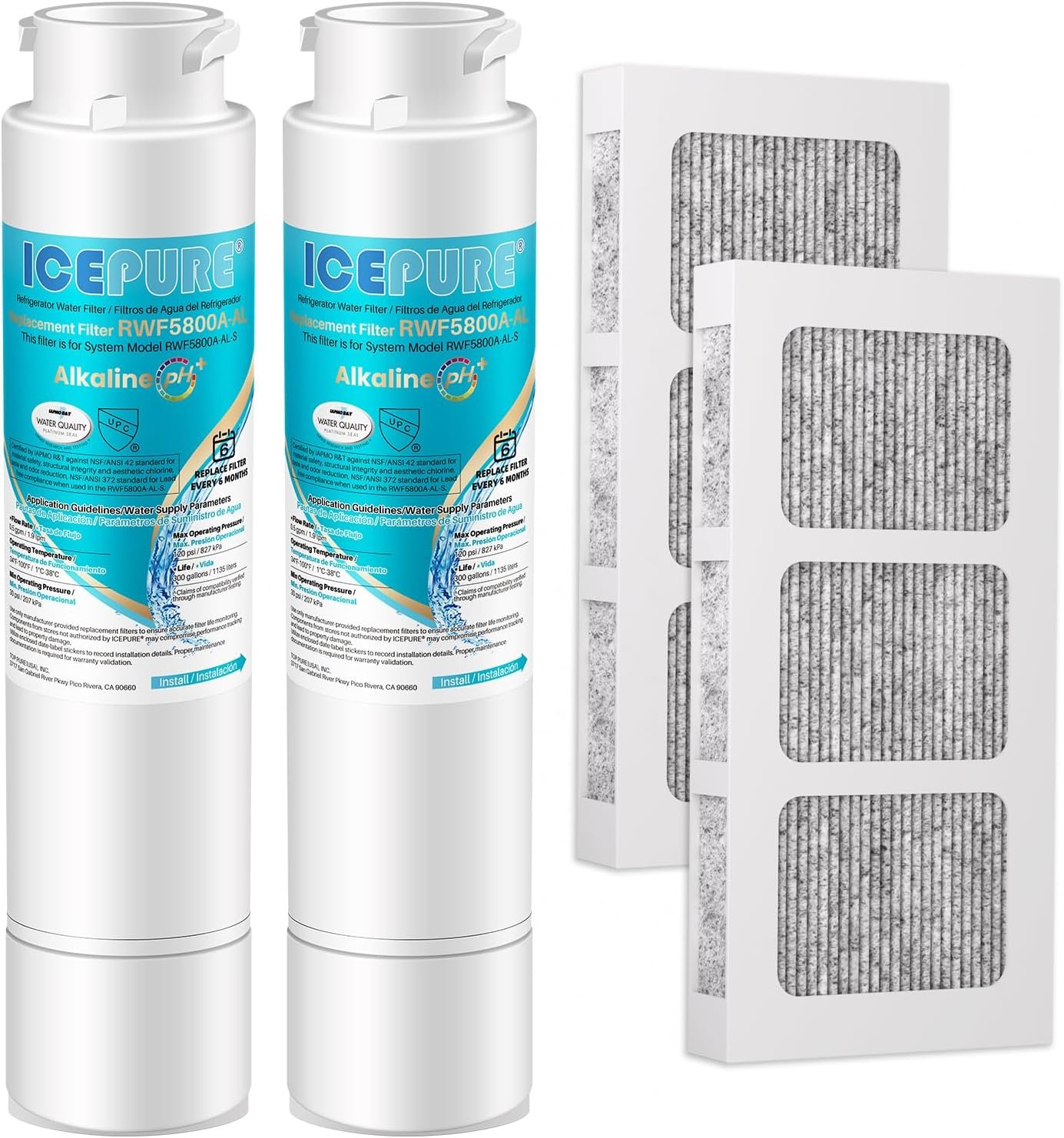Transform Your Water: Review of ICEPURE Alkaline RWF5800A-AL Filter Combo