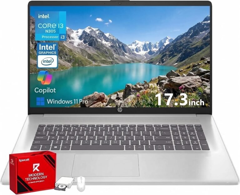 Unleash Your Productivity: HP 17" FHD Laptop Review for Business & Students