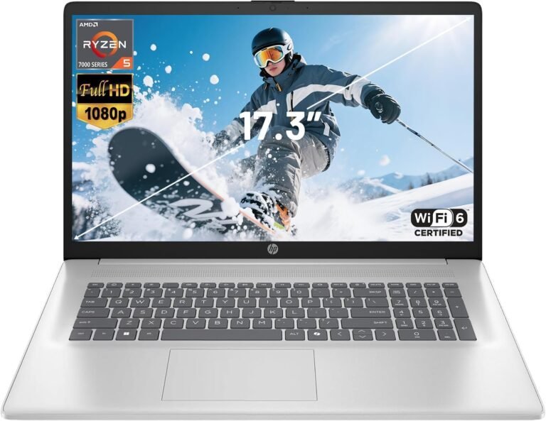 Unlock Productivity: HP 17.3" FHD Laptop Review – Power Meets Portability!