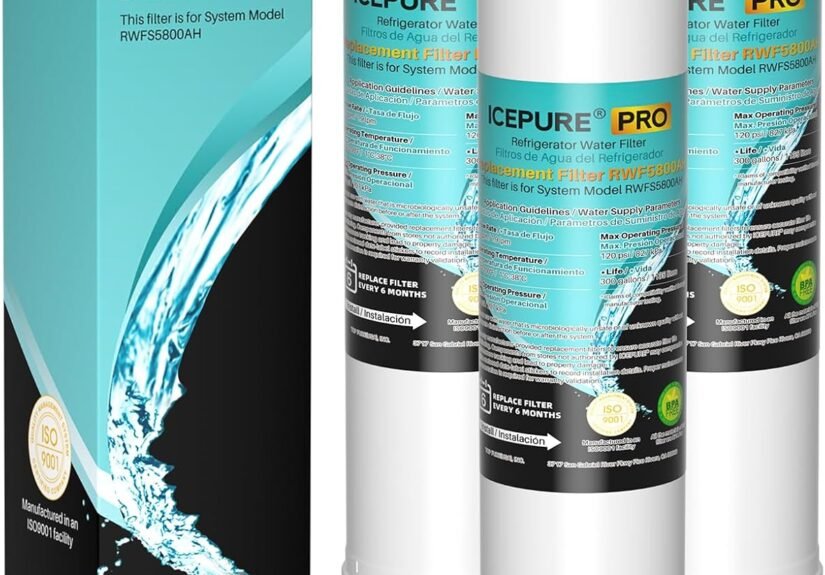 Upgrade Your Fridge: ICEPURE PRO RWF5800AH Water Filter Review