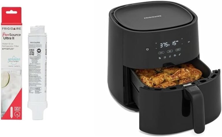 Revitalize Your Kitchen: Expert Reviews on the Frigidaire Water Filter & Versatile 3-in-1 Air Fryer!
