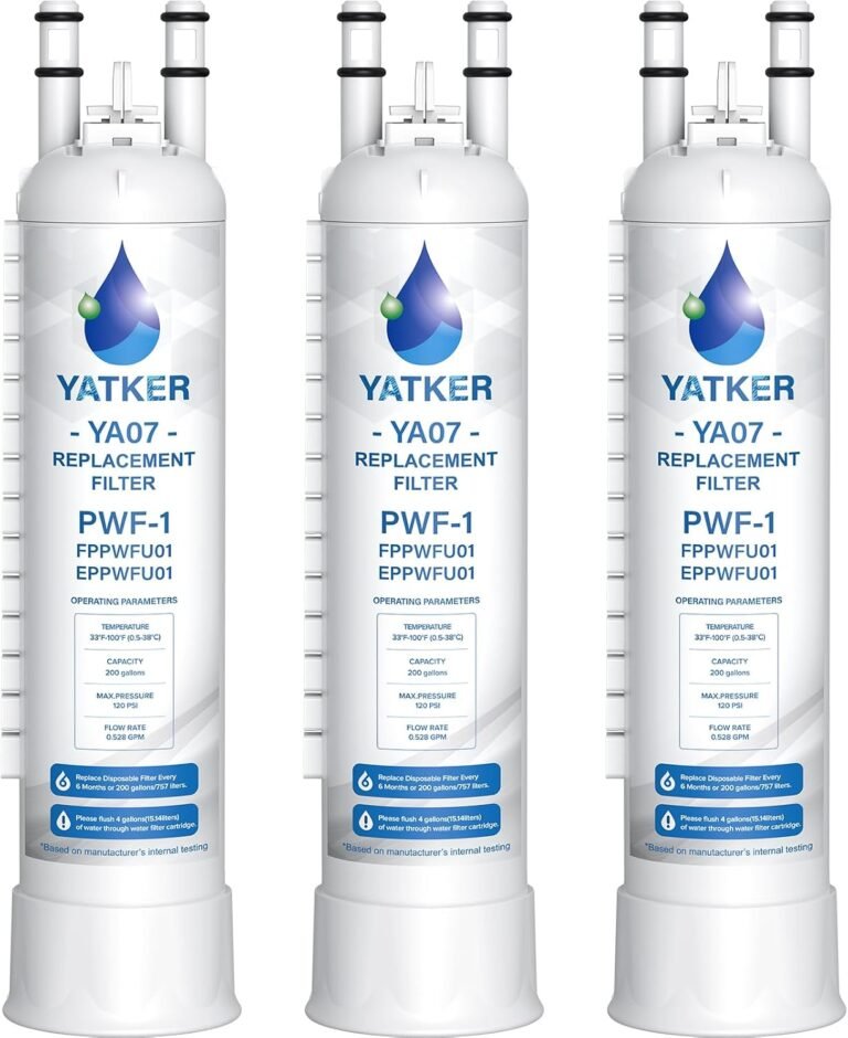Stay Fresh: FPPWFU01 Water Filter Replacement 3-Pack Review