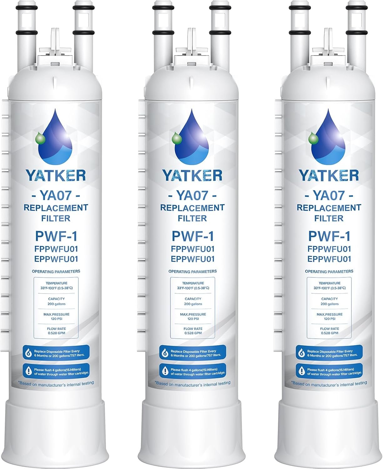 Stay Fresh: FPPWFU01 Water Filter Replacement 3-Pack Review