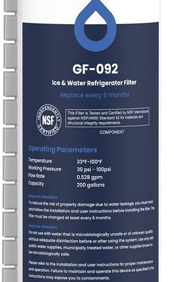 Stay Hydrated: GLACIER FRESH Frigidaire Water Filter Review