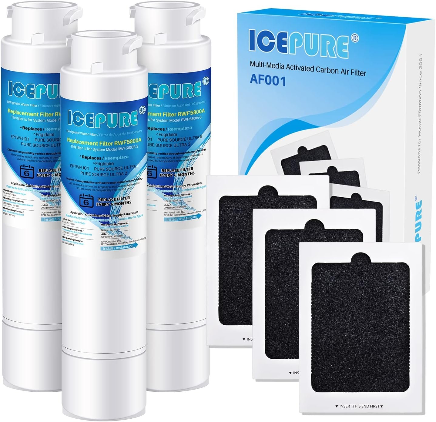 Transform Your Water: Review of ICEPURE RWF5800A Filters for Crisp, Clean Refreshment