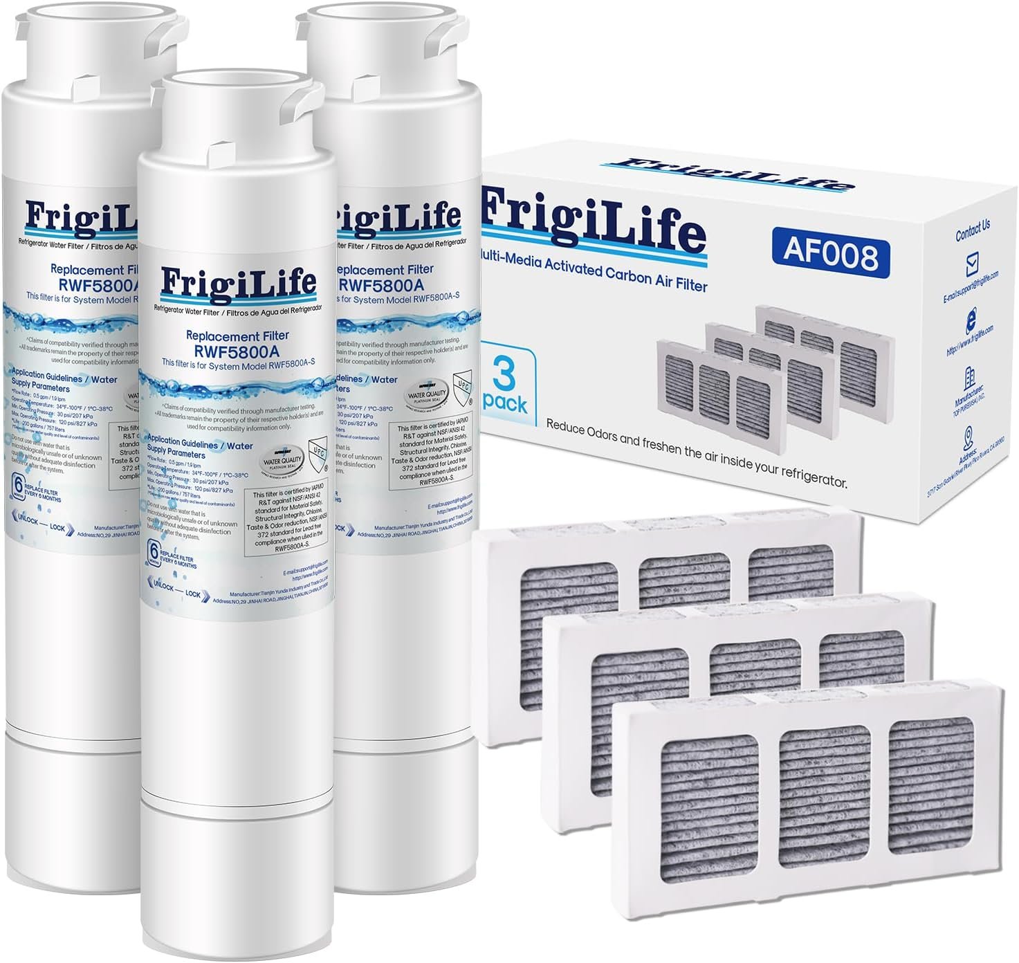Transform Your Water: Top Reviews on the Frigidaire-Compatible Water Filter & Air Filter 3-Pack