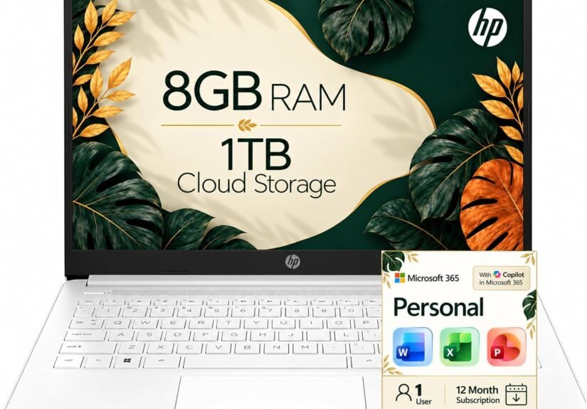 Unleash Productivity: HP Essential Laptop Review with Microsoft 365 & 1TB Cloud Storage!
