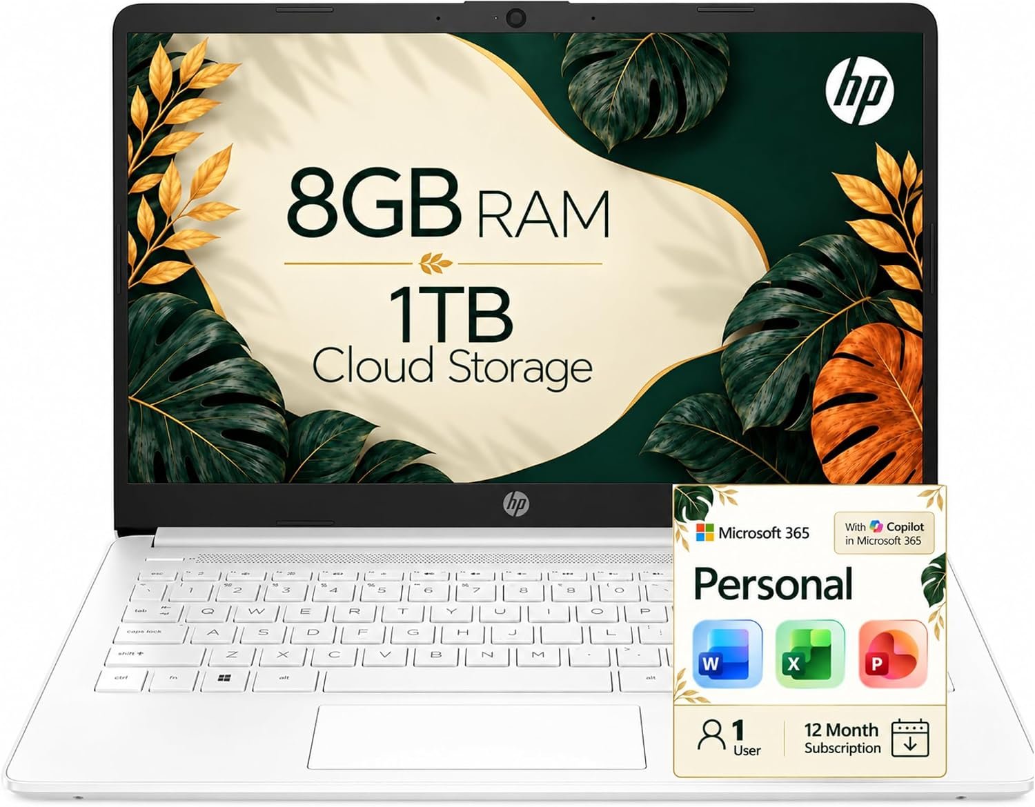 Unleash Productivity: HP Essential Laptop Review with Microsoft 365 & 1TB Cloud Storage!