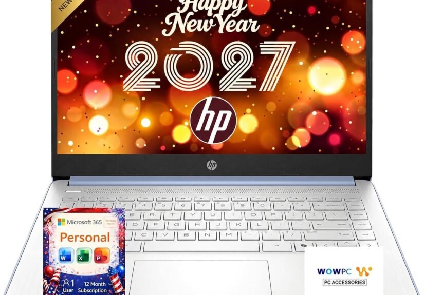 Unleash Productivity: HP New Everyday Laptop with Microsoft 365 & AI Power!